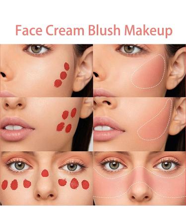 Paminify Soft Cream Liquid Blush - Lightweight Dewy Blush Stick, Peach Pink Shade, Moisturizing & Cruelty-Free - Buy Online on SooperMarket.com