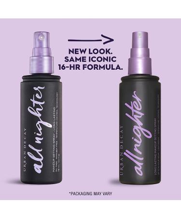 Urban Decay All Nighter Long-Lasting Makeup Setting Spray - 16-Hour Award-Winning Finish - Oil-Free, Non-Drying Formula - 4.0 fl oz - Buy Online on SooperMarket.com