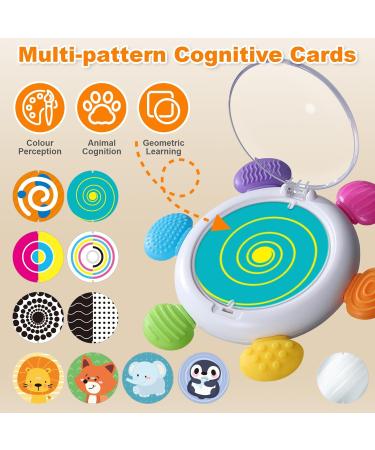 Echocube Suction Toy for Babies | Rotating Sensor & Gyroscope Fidget Spinner | Early Education & Swimming Toys for Kids - Buy Online on SooperMarket.com