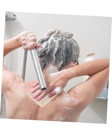 Beavorty 4-Piece Double-Sided Bath Scrubber Set - Body and Face Towels for Travel and Home - 28x25cm - Buy Online on SooperMarket.com