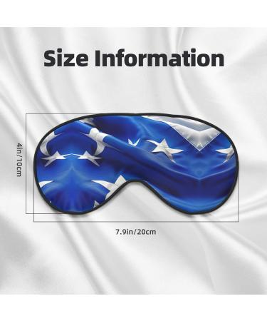 Blue Honduras Flag Sleep Mask | Adjustable & Breathable Eye Mask for Comfortable Sleep | International Shipping Available - Buy Online on SooperMarket.com