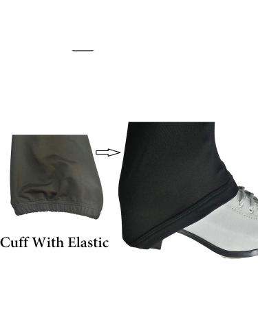 UniqGarb Polartec Thermal Ice Skating Skirtpants | Child M (8-10) | Black Polar Fleece - Buy Online on SooperMarket.com