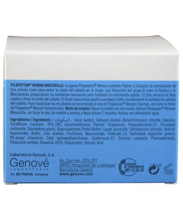 Genov Pilopeptan Woman Regenerative Hair Mask 200ml - Hair Loss Treatment from Spain - Buy Online on SooperMarket.com