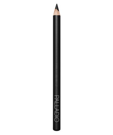Palladio Wooden Eyeliner Pencil  Thin Pencil Shape  Easy Application  Firm yet Smooth Formula  Perfectly Outlined Eyes  Contour and Line  Long Lasting  Rich Pigment  Black Black 1 Count (Pack of 1)