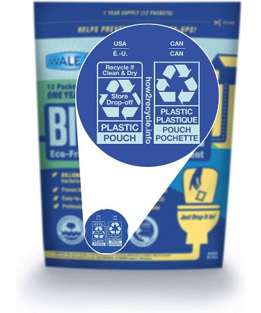 Walex Bio-Active BIOSP1 Septic Treatment - 1-Year Supply, 12 Treatments - Buy Online on SooperMarket.com