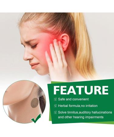 24pcs Tinnitus Relief Patches - Natural Herbal Formula for Ringing Ears - Effective Treatment, Relieves Earaches, Improves Hearing - Buy Online on SooperMarket.com