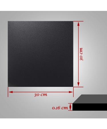 6 Pieces 12x12 Inch Moldable ABS Plastic Sheets for DIY Crafts - High Tensile & Impact Strength, Ideal for Home Projects - Buy Online on SooperMarket.com