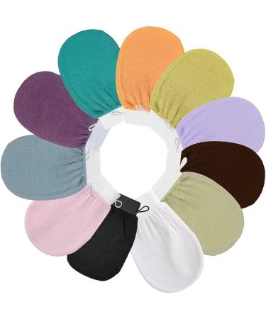 The Kessa Kessa Exfoliating Glove Moroccan Kessa Glove Kessa Glove Shower Glove Moroccan Exfoliating Kessa Glove (3PCS-B) - Buy Online on SooperMarket.com