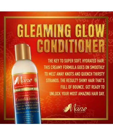 Buy The Mane Choice A-Maz-Zon Hair Day Gloss Leave-In Conditioner - Hydrating Nourishing Infused with Biotin & Vitamins - International Shipping Available - Buy Online on SooperMarket.com
