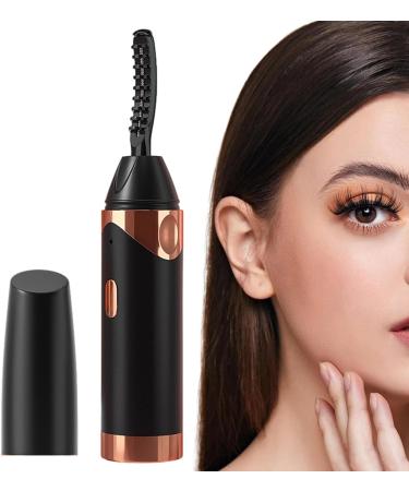 Eyelash curlers - Beauty Lash Curler Quick Heating Curler | Natural Rechargeable Lash Styler Lash Curler with Two Heated Settings Curling Tool for Natural Long-Lasting Eyelashes - Buy Online on SooperMarket.com