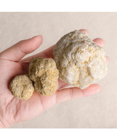 Natural Crystal Rough 500g Agate Irregular Geode Agate Crystals Complete Hollow Stone Specimen White Crystal Cavity Fun Cutting Stone Crafts Random size 500g - Buy Online on SooperMarket.com