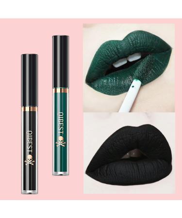 12pcs Matte Liquid Lipstick with Lip Plumper Makeup Sets - Halloween Cosplay Lip Gloss Set - Buy Online on SooperMarket.com