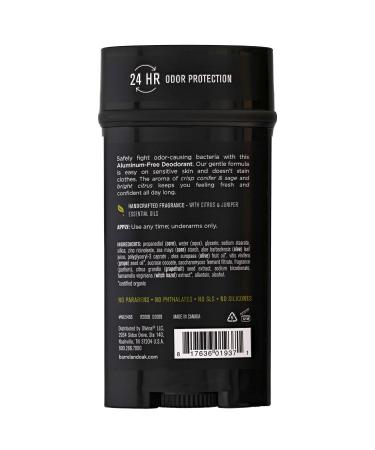 Barrel and Oak - Aluminum-Free Deodorant Deodorant for Men Essential Oil-Based Scent 24-Hour Odor Protection Cedar & Patchouli Blend Gentle on Sensitive Skin (Mountain Sage 2.7 oz 2-Pack) 2.7 Ounce (Pack of 2) - Buy Online on SooperMarket.com