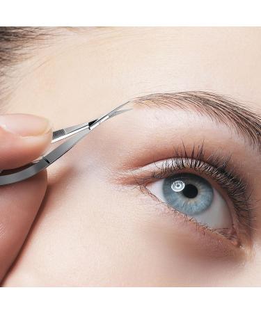DARENYI Professional Stainless Steel Curved Cuticle Scissors | Eyebrow, Eyelash, Pedicure, Nose Hair, Beard Grooming Tool - Buy Online on SooperMarket.com