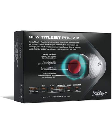 Titleist Pro V1x Golf Balls (Prior Generation) - White, Low Numbers (12 Pack) - Buy Online on SooperMarket.com