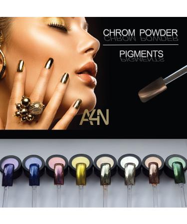 Chrome Powder Copper Chrome Effect Nails Mirror Powder Pigment