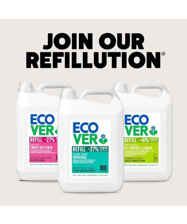 Ecover Lemon & Aloe Washing Up Liquid Refill - 15L Eco-Friendly Solution - Buy Online on SooperMarket.com