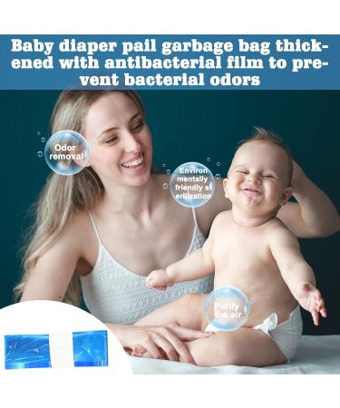 NizirioOo 10-Pack Diaper Pail Refill Film | Odor-Tight Cassettes for Tommee Tippee Sangenic Tec - Buy Online on SooperMarket.com