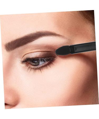 FOYTOKI 100pcs Women Eyeshadow Brush Small Eyeshadow Blending Brush Eye Makeup Sponge Makeup Brushes Black - Buy Online on SooperMarket.com