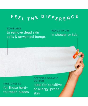 Buy Cleanlogic Stretch Cloth Washcloths - 3 Count | Soft & Durable | Ideal for Home & Travel - Buy Online on SooperMarket.com