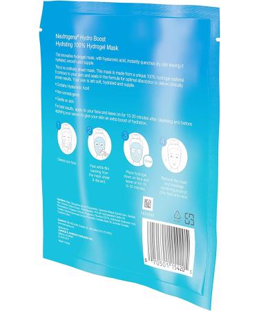 Neutrogena Hydro Boost Hydrating Beauty Mask - Single Use 1 oz (30g) | Intense Moisture & Refreshing Hydration - Buy Online on SooperMarket.com