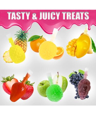 Fusion Select Fruit-Shaped Jelly Snacks - Assorted Flavors (Strawberry, Orange, Apple & More) - TikTok Challenge Hit! - Buy Online on SooperMarket.com