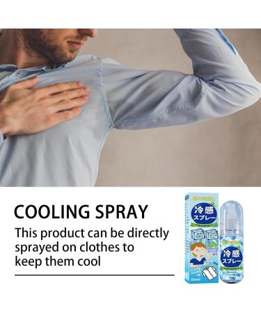 Peppermint Cooling Mist Cool Down Spray | Cool Spray For Summer Hot Flash Relief Spray Portable Hot Flash Relief Spray For Outdoor And Clothes Cool In Heat Prevention Outdoor Travel - Buy Online on SooperMarket.com
