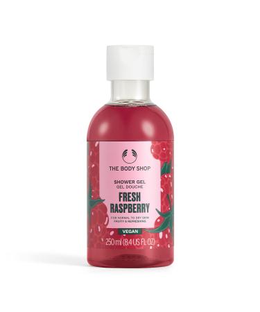 The Body Shop Shower Gel Fresh, Raspberry, 8.4 Fl Oz Raspberry 8.4 Fl Oz (Pack of 1)
