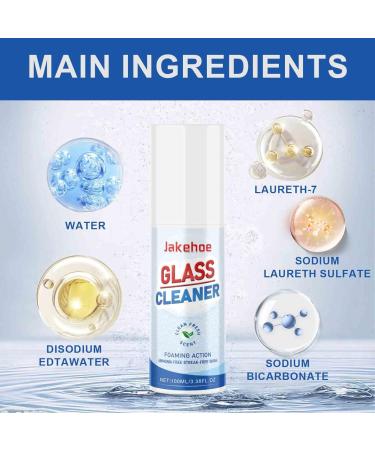 Sprayway Glass Cleaner 100ml Glass Cleaner Spray Foaming Glass Cleaner with Window Squeegee Streak-Free Cleaning and Shine Ammonia-Free Glass Cleaner - Buy Online on SooperMarket.com