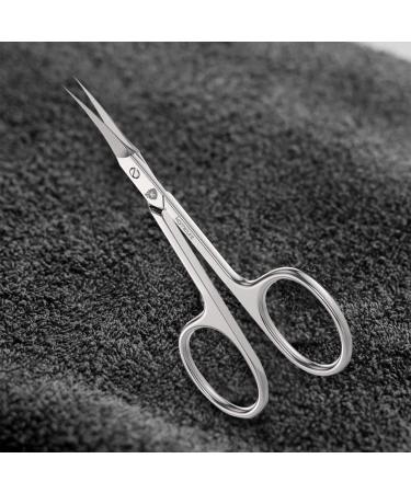 KAMICURE Extra Fine Curved Cuticle Scissors - Multi Purpose Manicure & Pedicure Tool for Men and Women | Thin Nail & Cuticle Trimming Scissors for Professional Use - Buy Online on SooperMarket.com