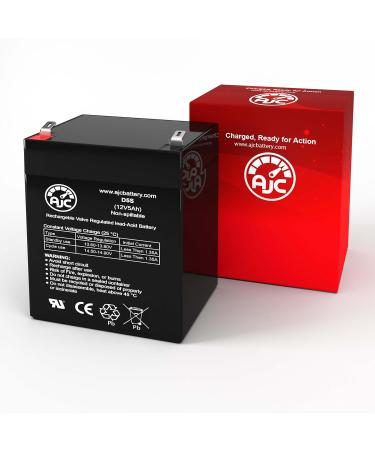 AJC 12V 5Ah UPS Battery Compatible with CyberPower EC650LCD | High-Performance Replacement Battery for International Shipping - Buy Online on SooperMarket.com