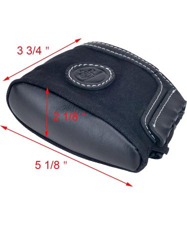 WAYNE'S DOG Genuine Leather Slip On Recoil Pad - Black | Shotgun & Rifle Buttstock Extension for Hunting & Shooting - Buy Online on SooperMarket.com