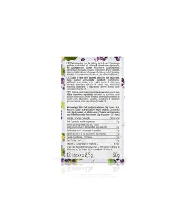 Intick Sugar-Free Instant Drink - Cassis | Vegan Low-Calorie Vitamin C Beverage Powder | 12 x 0.5-1 L Packs - Shop Now! - Buy Online on SooperMarket.com