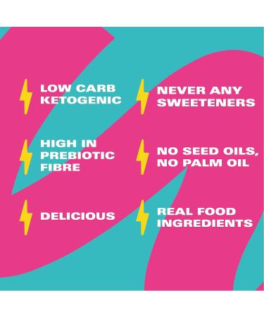 Fatt Keto Bars - Caramel & Sea Salt - 4 x 30g - 2g Carbs - 100% Natural - Low Carb Low Sugar High Prebiotic Fibre Vegan & Sweetener Free - FattBar Caramel & Sea Salt 4 count (Pack of 1) - Buy Online on SooperMarket.com