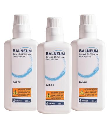 Balneum Medicinal Bath Oil 500ml 3 Pack