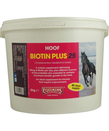 Equimins Unisex's EQS0037 Biotin Plus 25 Supplement Clear 2 kg