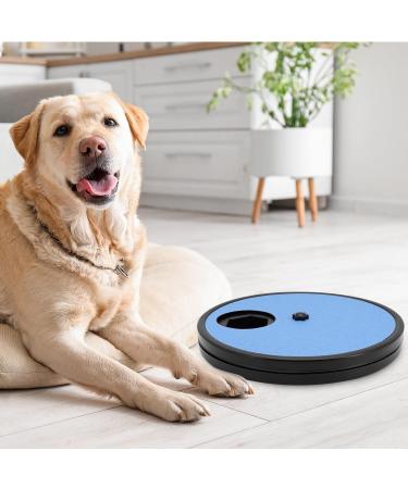 Beowanzk Multifunctional Dog Nail Scratchboard with 6-Compartment Food Storage - Blue - Buy Online on SooperMarket.com