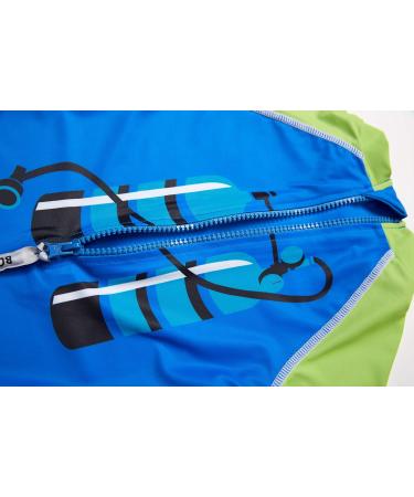 BONVERANO Baby Boys Swimsuit | Toddler Bathing Suit with UPF 50+ Sun Protection | Zipper One Piece Swimwear | 2-3 Years | Diving-goggles - Buy Online on SooperMarket.com