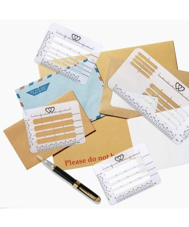 JANYUN Envelope Addressing Stencil Templates - Perfect for Mother's Day & Valentine's Day Card Making - Buy Online on SooperMarket.com
