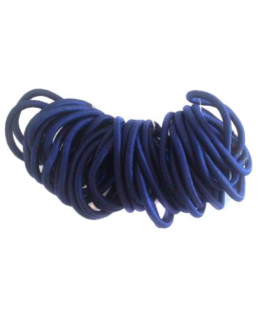 Allsorts 36 Navy Endless Elastics Hair Bobbles Elastic Bands Hair Accessory