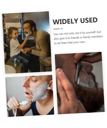 Beaupretty 3ST Professional Shaving Foam Cups - Double-Walled Stainless Steel Beard Kit for Men | International Shipping Available - Buy Online on SooperMarket.com