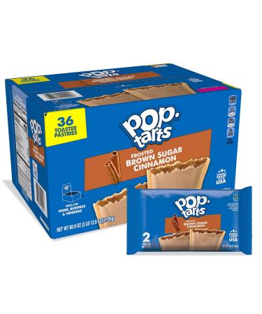 Poptarts Poptarts Frosted Cinnamon And Brown Sugar Toaster Pastries Net Wt 60.9 Ounce , 60.9 Ounce