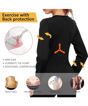 Shop Hocaies Women's Neoprene Sauna Shirt - XXL Fitness Corset for Enhanced Sweat & Body Shaping - Ideal for Cardio & Endurance Training - Buy Online on SooperMarket.com