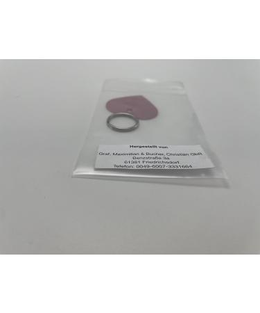 Shop Heart Pet Aluminum | Engraved Dog & Cat Brands | Colorful Light & Robust | Fastening Ring - Pink - Buy Online on SooperMarket.com