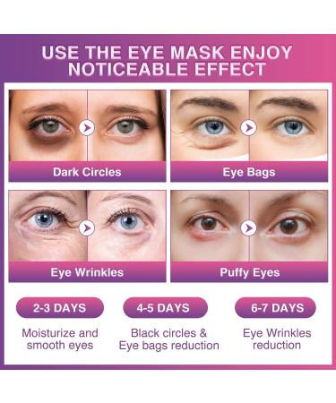 BESNEL Eye Gels 32 Pairs - Natural Plants Eye Masks for Puffy Eyes, Wrinkles & Dark Circles - Anti-Aging Collagen Eye Patches with Hyaluronic Acid - Eye Moisturizer Treatment - Buy Online on SooperMarket.com