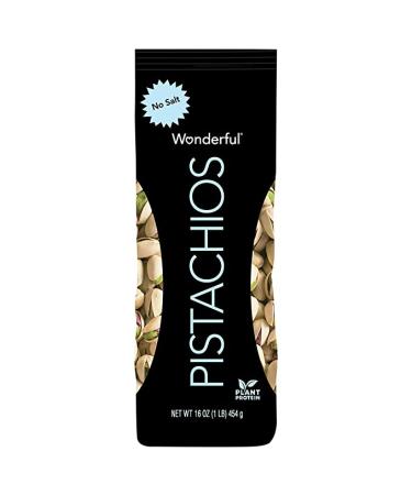 Wonderful Pistachios Roasted with No Salt 16 oz Bag