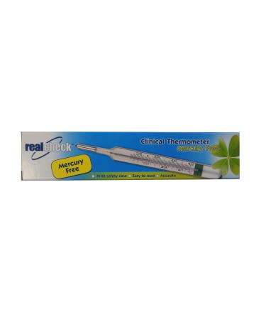 Buy Mercury-Free Clinical Glass Thermometer | Classic Design for Accurate Fever Measurement - International Shipping Available - Buy Online on SooperMarket.com