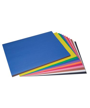 Prang (Formerly SunWorks) Construction Paper  10 Assorted Colors  18 x 24  100 Sheets