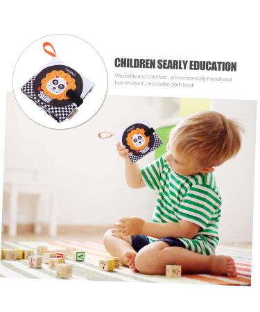 Upkoch 6-Piece Fabric Book Learning Toys for Toddlers | Early Education Books | Soft Peach Skin Baby Toys - Buy Online on SooperMarket.com
