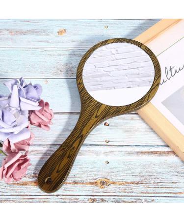 Green Hand Mirror for Barbers Salon - Decorative Makeup Mirror - Buy Online on SooperMarket.com